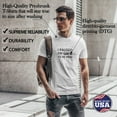 thumbnail image 5 of Greenyef Graphics I Paused My Game to Be Here Gamer Gift Funny Tee Men's T-Shirt Style-14 (White & Black, Medium), 5 of 6
