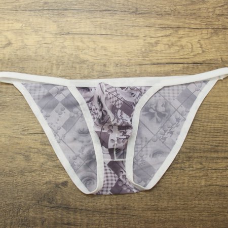 

Sexy Mens Mesh See Through Briefs Pouch Underpants Lingerie Underwear Thongs