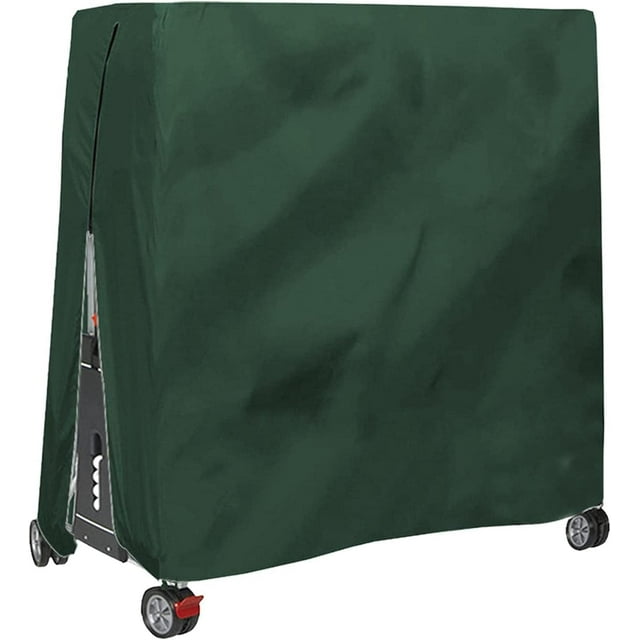 Housse de Table de Tennis de Table : Tissu Oxford Housse de Protection pour Table de Ping-Pong, Imperméable, Coupe-Vent et Résistante aux UV (185*70*165cm)