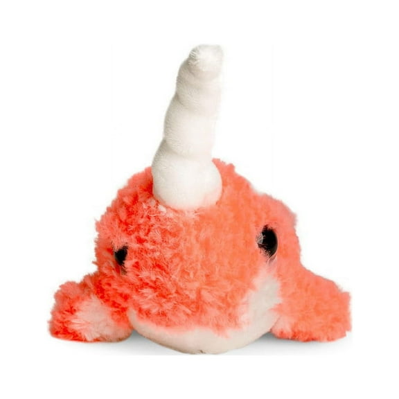 Cute & Cuddly Narwhal 6 Inch Plush | Neon Pink