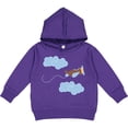 thumbnail image 2 of Inktastic Boys Airplane Pilot Toddler Hoodie, 2 of 4