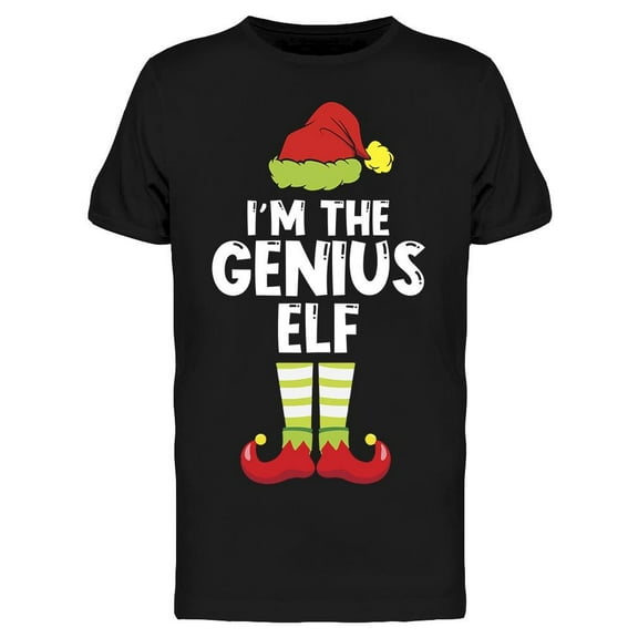 I'm The Genius Elf Christmas Men's T-shirt