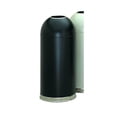 thumbnail image 4 of Witt 415DTBK Black 15 Gallon Dome Top Waste Receptacle, 4 of 4