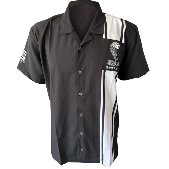 Shelby Cobra Black Camp Shirt