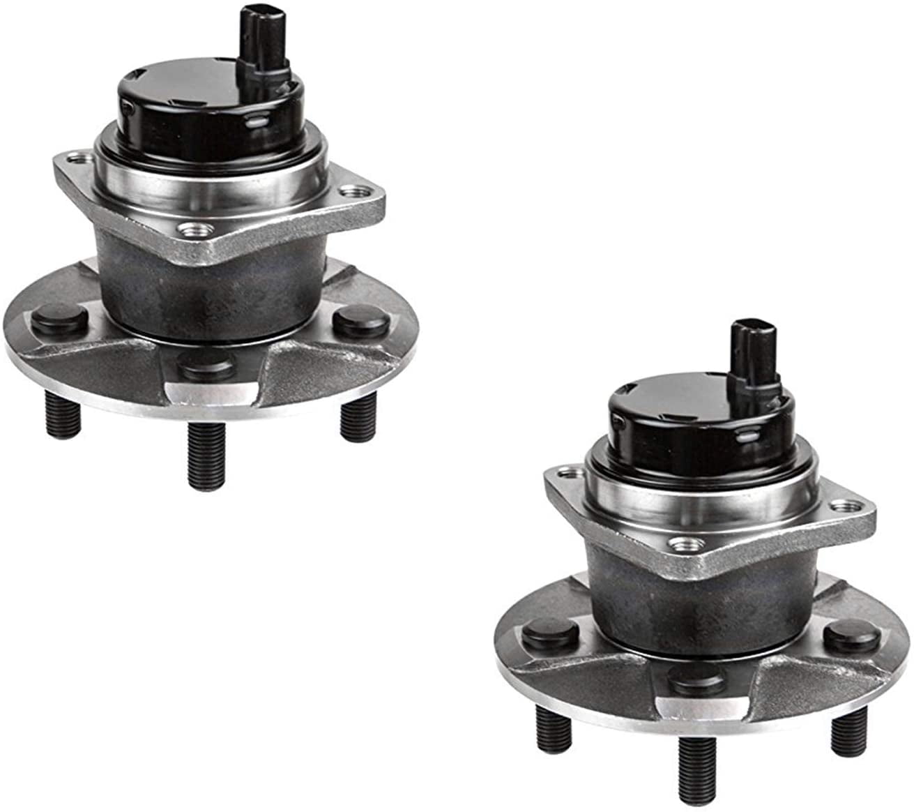 2 Rear Wheel Bearing Hub Assembly Pair Set Fits Scion tC For Toyota Celica W/ABS