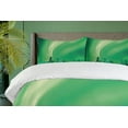 thumbnail image 3 of Ambesonne Aurora Borealis Duvet Cover Sets, Icy Pine Tree, 2-King, Fern Green, 3 of 5