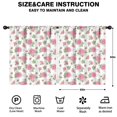 thumbnail image 2 of Pioneer Flower Floral Print Pattern Teens Curtains,Teens Insulated Curtains Set Of 2,Bedroom Essentials,Toddler Room Decor 52"x63", 2 of 5