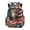 American Flag Wolf, variant on Dinosaur Print Kids School Backpack Large Capacity Waterproof Daypack Lightweight Front Pocket High School Book Bag for Teens Boys and Girls