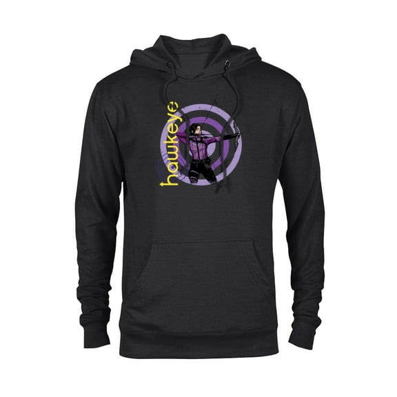 Marvel Hawkeye Kate Bishop On Target - Pullover Hoodie for Adults - Customized-Black