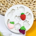 thumbnail image 4 of Milue 8 Cavity 3D Flower Fruit Vegetable Fondant Mold Biscuits Mold DIY Baking Mold, 4 of 21