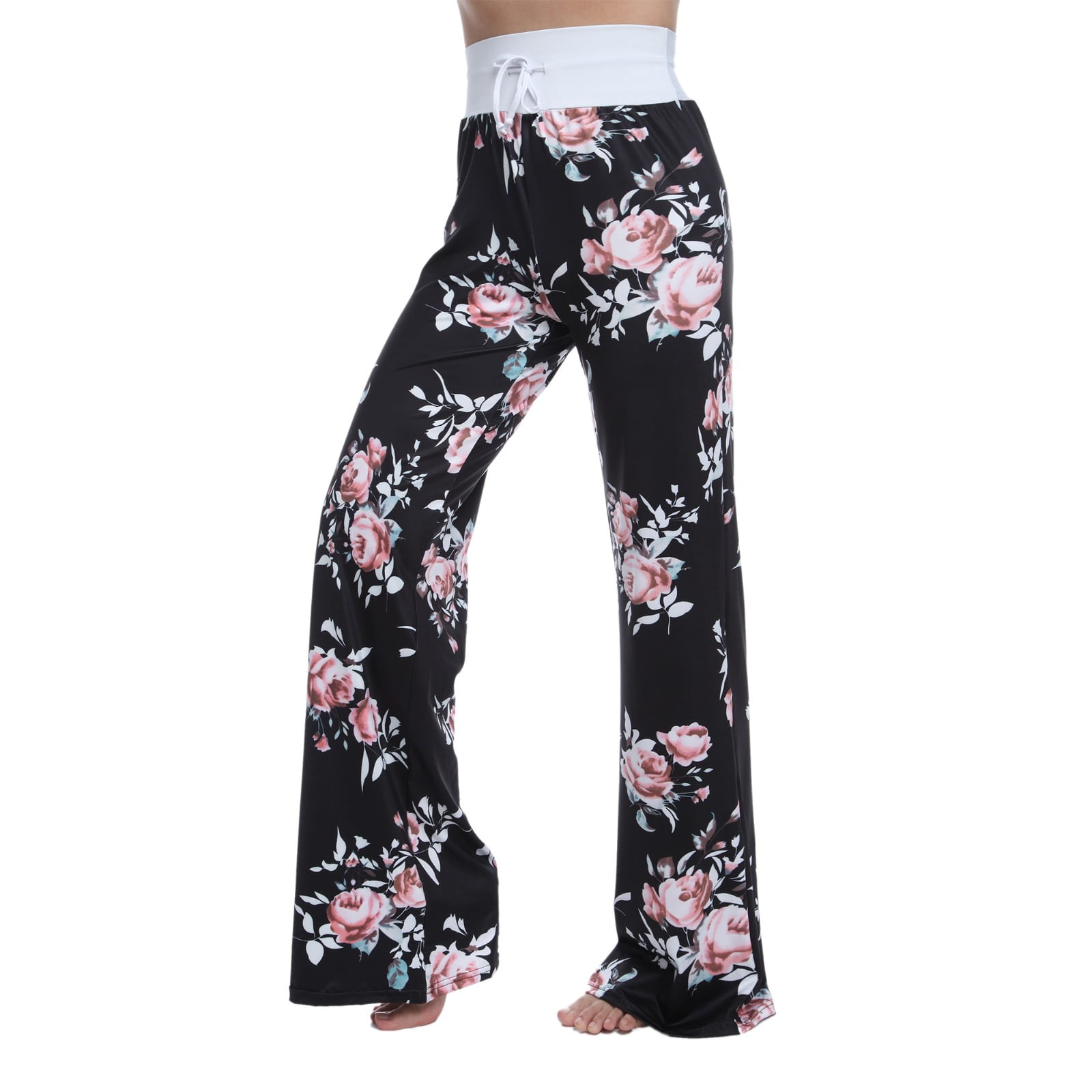 wide leg lounge pants tall