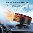 thumbnail image 4 of CVLNCYCLING Clearance Heater Fan,Folding 360 Degree Rotating Car Heater, Car Heater, 12V Defrosting And Defogging Heater for Indoor Use for Car Indoor Home Dorm Office, 4 of 4
