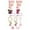 F, variant on Glass & Drinkware Complete Decorative Upgrade Kit Embroidery Patch Straw Covers Charm Necklace Chain Leak Guard Accessories for Cups Bottles, 0.4 inch, G
