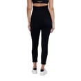thumbnail image 4 of Savi Parker Women’s Maternity Jeans Over The Belly - Pregnancy Clothes for All Seasons, Maternity Pants – 27“ Inseam (S, Black Rinse), 4 of 7