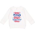 thumbnail image 2 of Inktastic Cousins Crew Red White and Blue 4th of July Toddler Sweatshirt, 2 of 4