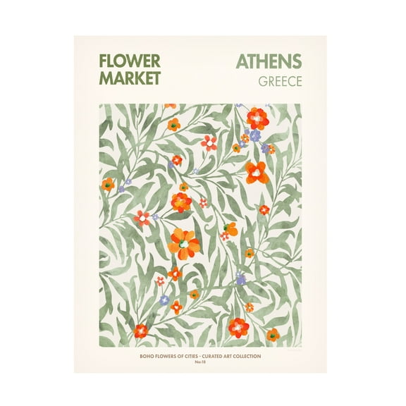 Trademark Fine Art Emel Tunaboylu Athens Canvas Wall Art