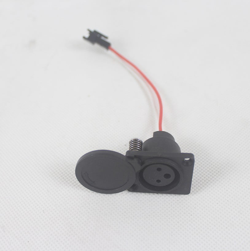 Charging Port With Cap 50g Accessories Electric Scooter Head Socket Parts