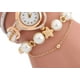 thumbnail image 4 of Relojes de Pulsera Reloj de Perlas para Mujer, Reloj de Mujer Bling con Banda, Pulsera de Moda Vestido novedoso de Cuarzo al Aire Libre Reloj de Dama de Cristal JM, 4 of 4