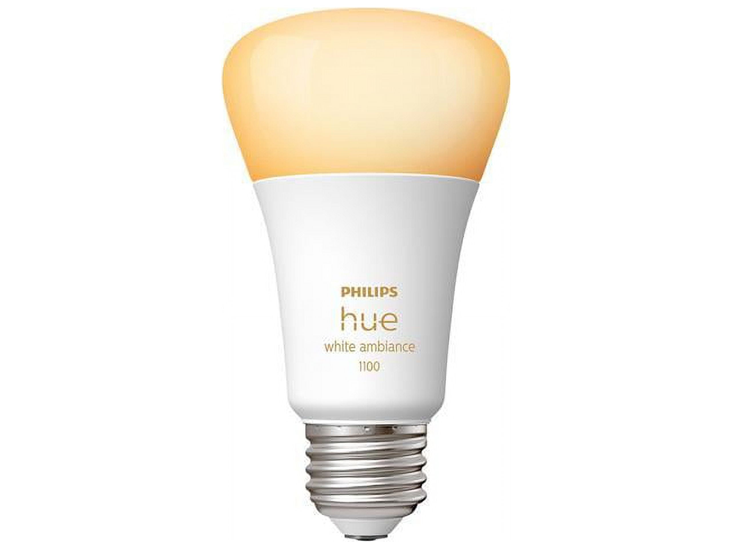 Philips Hue 2-Pack E26 Smart LED Bulbs, White, 75 Watts - Walmart.com