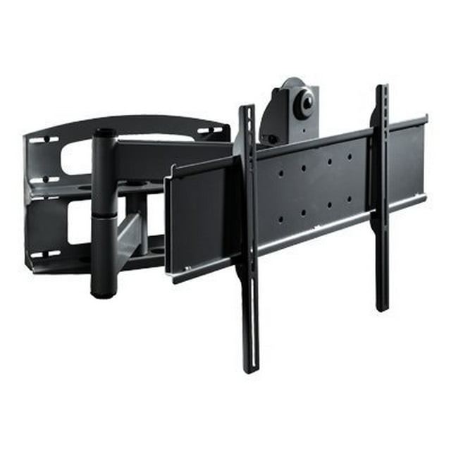 Peerless Full-Motion Plus Wall Mount With Vertical Adjustment PLAV60-UNL - Mounting kit (wall plate, articulating arm, adapter plate) - for flat panel - cold-rolled steel - black - screen size: 42" - 95"