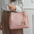 thumbnail image 3 of MKF Collection Women's Isidora Vegan Leather Shoulder Bag by Mia K- Cognac, 3 of 7