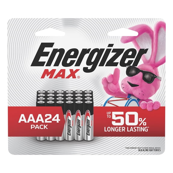 Energizer MAX AAA Batteries (24 Pack), Triple A Alkaline Batteries