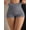 Grey, variant on Women's High Waist Tummy Control Underwear With Butt Lifter For Postpartum And Shaping