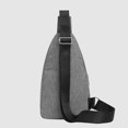 thumbnail image 6 of Mens Mini Crossbody Sling Bag Fashion Chest Shoulder Crossbody Chest Shoulder For Travel Bag, 6 of 9