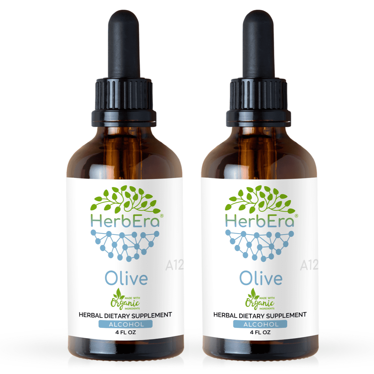 Olive Alcohol Herbal Extract Tincture, SuperConcentrated Organic Olive