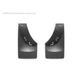 thumbnail image 1 of Weathertech Mud Flap 120005 Direct-Fit; Set of 2; Contoured; Without Logo; Black; Thermoplastic; QuickTurn Fastening System, 1 of 5
