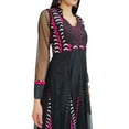 thumbnail image 2 of Atasi Womens Readymade Black Anarkali Suit With Dupatta Salwaar Kameez Indian Bollywood Dress - Custom Clothing, 2 of 9