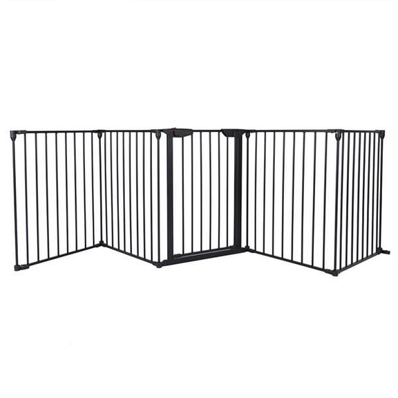 Five Wrought Iron Fences Fireplace Fences (Wall Irons)