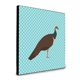 thumbnail image 1 of "Treasures Indian Peahen Peafowl Blue Check Panel decoración de pared, multicolor" Caroline's Treasures BB8101UP88, 1 of 1