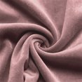 thumbnail image 6 of Women's Elegant Velvet Henley Blouse V Neck Long Sleeve Loose Tunic Shirts Dress Tops Fall Winter Business Casual Party Outfits Pink, 6 of 6