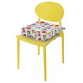 thumbnail image 1 of Dznils Asiento Booster para Mesa de Comedor, con Hebillas de Seguridad, Fondo Antideslizante, Bola Blanca, 1 of 11