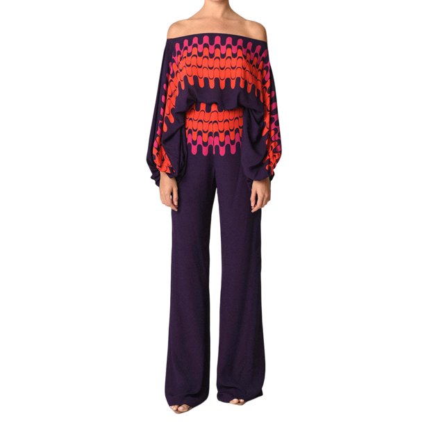 Traje De Viaje De Satén Conjuntos de 2 piezas para damas Trajes de manga larga con estampado de primavera Traje diario (Azul oscuro S) Ygjytge para Mujer Azul oscuro T M