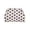 Purple, variant on Polka Dot Makeup Bag Knitted Cosmetic Pouch Large Capacity Zipper Travel Toiletry Organizer For Women Daily Vanity Storage Household Beauty Supplies(Red-11."× 7.48")