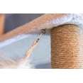 thumbnail image 6 of "Catry 74.5"" Beige 7-Level Cat Tree Tower for Big Adult Cats with Hammock Sisal Rope Scratching Post", 6 of 9