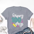 thumbnail image 5 of Liquidation! T-shirts Graphiques Uooqdmx, T-Shirt 100 Jours d'École, T-Shirts de Rentrée Scolaire, T-Shirt 100 Jours d'École T-Shirts d'Enseignant Joyeux 100e Jour, T-Shirts d'Enseignant, Gris P, 5 of 5
