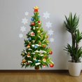 thumbnail image 3 of Adhesivo de pared de fondo de estrella de árbol de Navidad verde de Navidad brillar Electrónica, 3 of 4