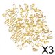 thumbnail image 1 of 3x200x Pinch Bails Colgante Cierre Conectores De Metal Para Manualidades DIY Fabricación De Joyas Dorado, 1 of 10