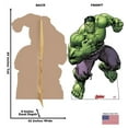 thumbnail image 2 of Hulk (Avengers Animated) Cardboard Stand-Up, 5ft, 2 of 2