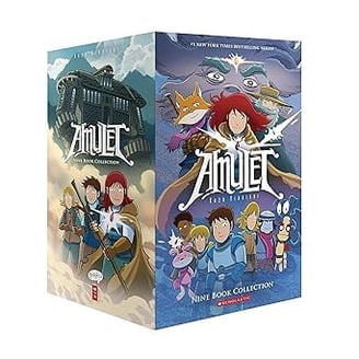 Kazu Kibuishi, Amulet Book Set, #1-9 Complete Collection, Mixed