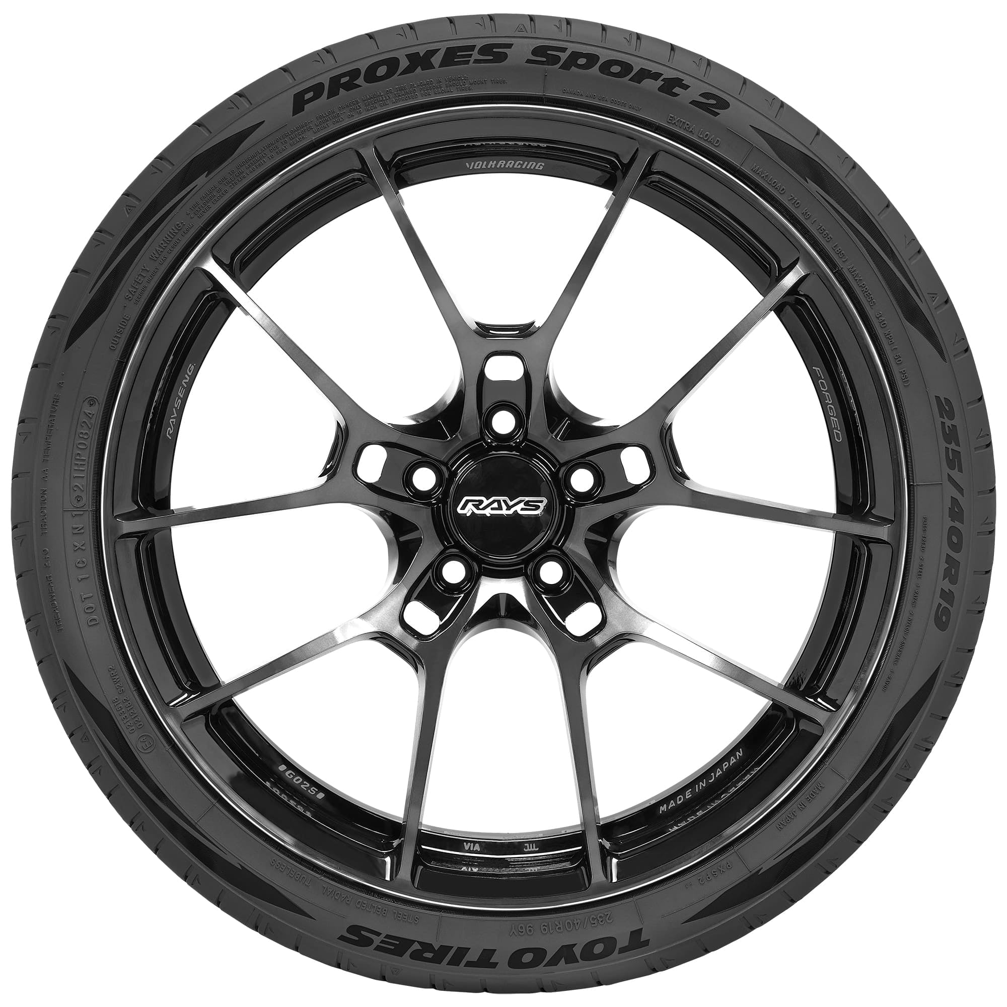 Toyo Proxes Sport 2 Performance 245/40R18 (97Y) XL Passenger Tire