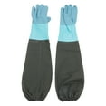 thumbnail image 1 of MOVTOTOP Long Rubber Gloves for Work Use Elbow Length Protect Hands from Water Multi Color, 1 of 7