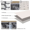 thumbnail image 4 of 63x79 inch /47x63 inch /32x63 inch Super Soft Fluffy Floor Rug Washable Shag Rug Shaggy Area Rug Bedroom Dining Room Anti-skid Carpet Yoga Mat Child Play Mat, 4 of 5