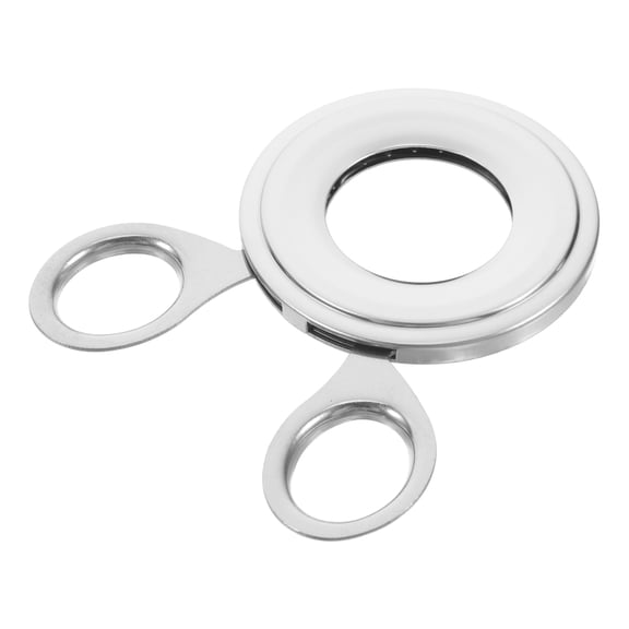 Milisten Egg Shell Breaker Egg Opener Tool Stainless Steel Silver 1Set Manual Operation