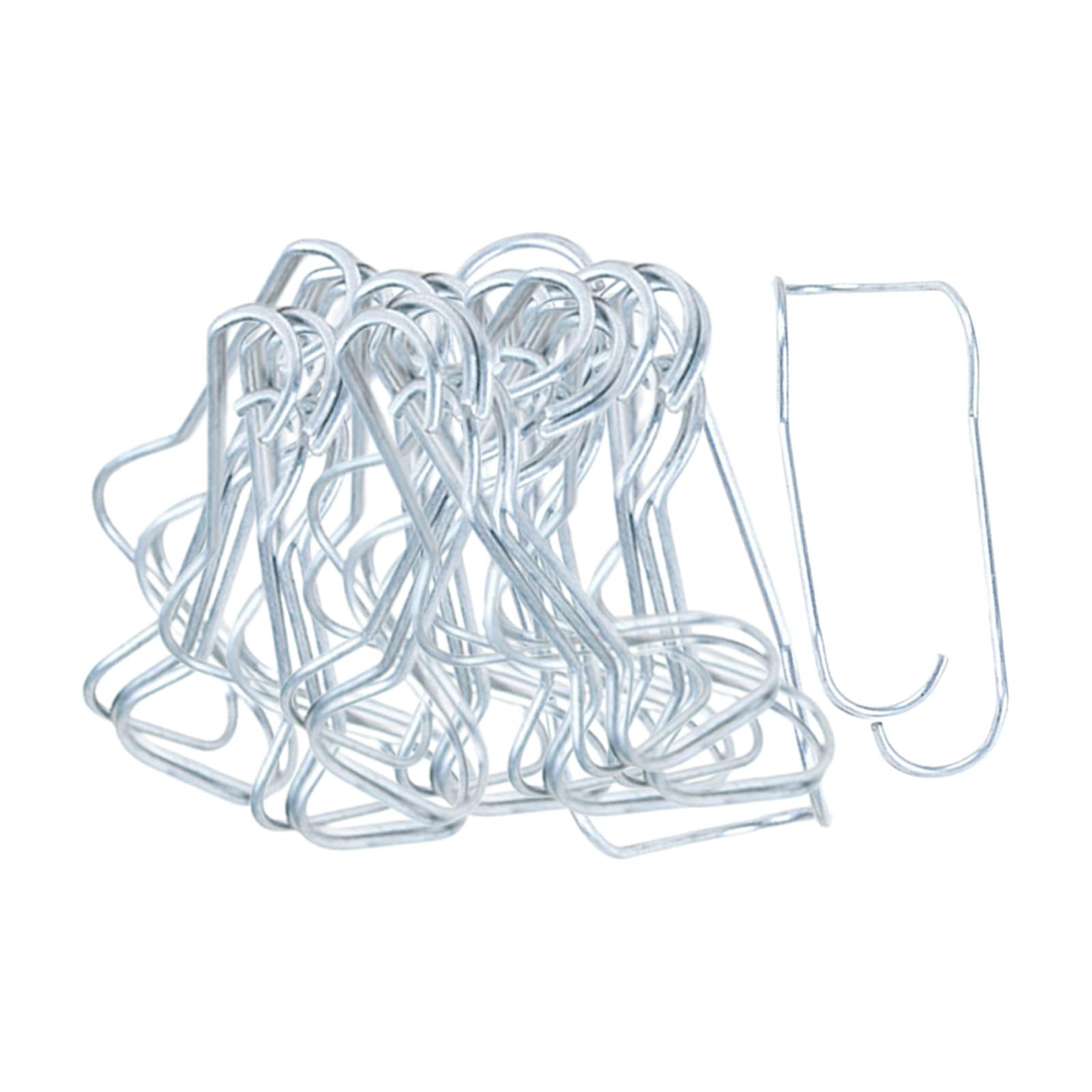 Colaxi 40 Pieces Plant Cages Plant Support Clips Stable Easy to Use Plant Trellis Wire Clips for Greenhouse Plants Tomato Diameter 20mmx20mm