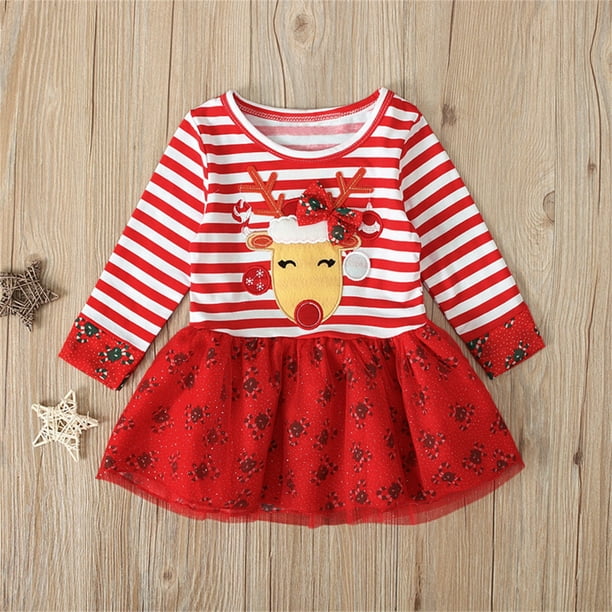 LWNYDPLSD 3t Christmas Dress Toddler Girl Red Christmas Gold Christmas  Dresses for Girls Dress for Church Clothes for 3 Year Old Girls Little  Girl, Red 3-4 Years - Walmart Business Supplies
