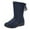 Blue, variant on Npasoilc Snow Boots for Women,Mid-Calf Winter Boots,Fluff Boots with Fleece,and Fur-Lined Casual Boots